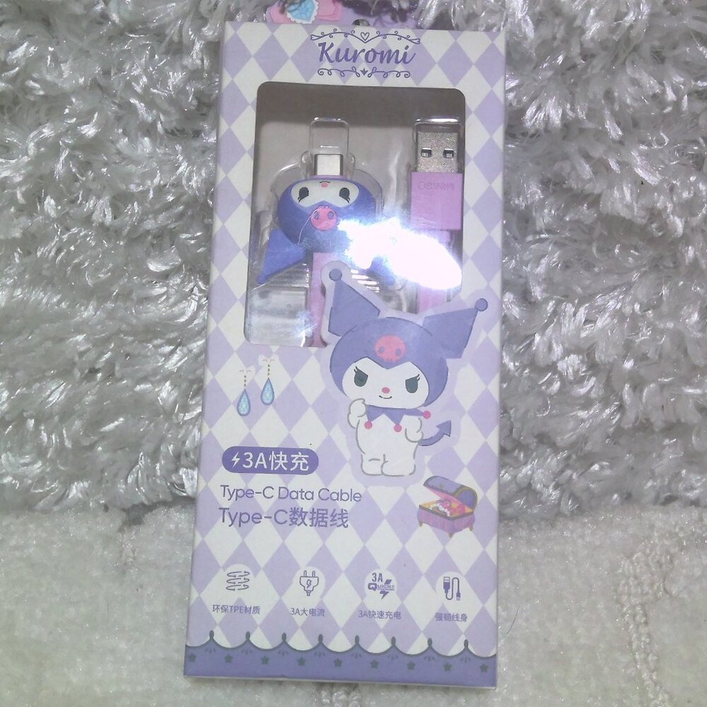 Sanrio Kuromi Type-C Data Cable